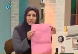 آموزش دوخت چاک دامن و زیپ مخفی دست دوز + فیلم