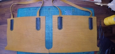 آموزش دوخت کیف چرم زنانه