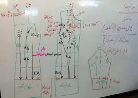 اموزش دوخت مانتو دست دوز