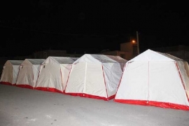 تحصیل بیش از ۲ هزار دانش آموز فنوج سیستان وبلوچستان در چادرهای امدادی