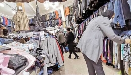 سوز سردی بازار لباس‌های زمستانی / گرانی، یقه فروشندگان و خریداران را گرفت
