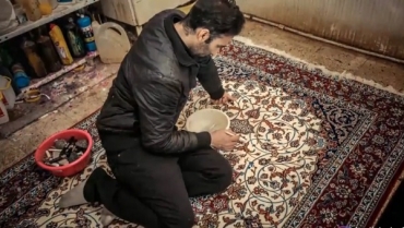 رفو، ترمیم، بافت فرش دست بافت + فیلم